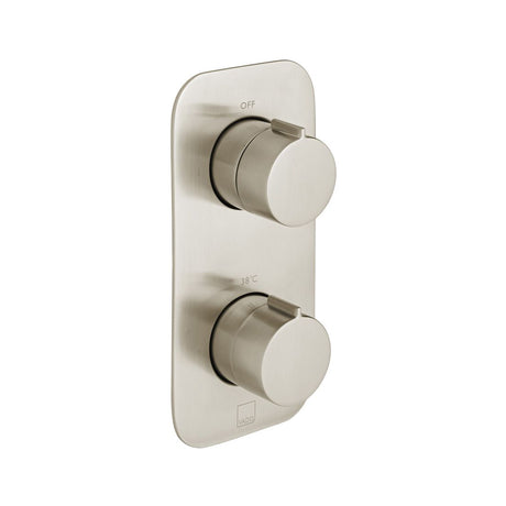 Vado Tablet Altitude 1 Outlet Thermostatic Shower Valve - Brushed Nickel - IND-T148-ALT-BRN