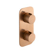 Vado Tablet Altitude 1 Outlet Thermostatic Shower Valve - Brushed Bronze - IND-T148-ALT-BRZ