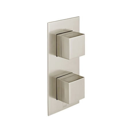 Vado Tablet Notion 1 Outlet Thermostatic Shower Valve - Brushed Nickel - IND-T148-NOT-BRN