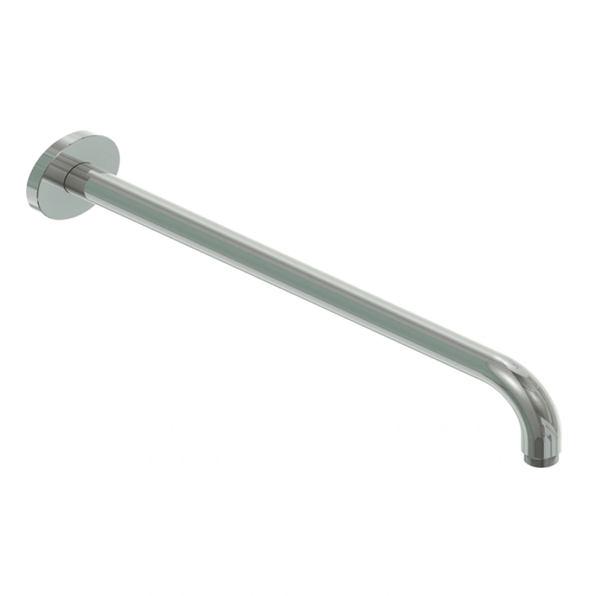 JTP Inox Round Shower Arm 400mm - Brushed Stainless Steel - IX21400 - TAP 'N' SHOWER