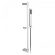Vado Single-Function Slide Rail shower kit with modern chrome finish and adjustable handheld showerhead