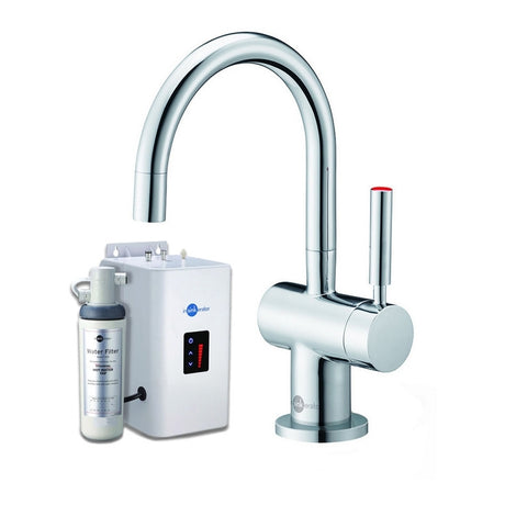 InSinkErator GN1100 Hot Water Tap with Neo Tank and Filter - Chrome - AIS402