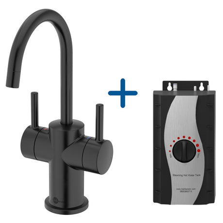 InSinkErator FHC3010 Hot/Cold Water Mixer Tap with Tank - Velvet Black - AIS617