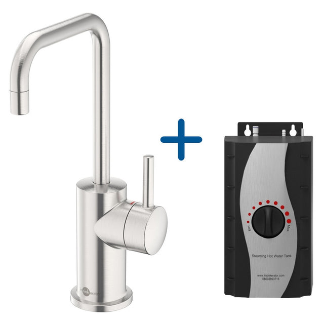 InSinkErator FH3020 Hot Water Kitchen Mixer Tap With Standard Tank - Brushed Steel - AIS618