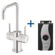 InSinkErator FHC3020 Hot/Cold Water Mixer Tap with Tank - Brushed Steel - AIS622