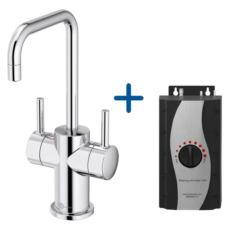 InSinkErator FHC3020 Hot/Cold Water Mixer Tap with Tank - Chrome - AIS624