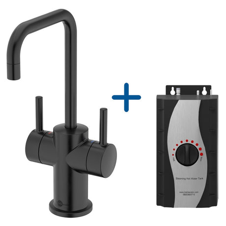 InSinkErator FHC3020 Hot/Cold Water Mixer Tap with Tank - Velvet Black - AIS625