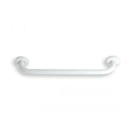 Inta Powder Coated Stainless Steel Grab Rail with Concealed Fixings 450mm - White - GR45032WH