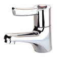 Inta Modern Bathroom Lever Operated Basin Mixer Tap - Chrome - LO980CP