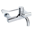 Inta HTM64 Modern Wall Mounted Safe Touch Thermostatic Sequential Tap - Chrome - HTMWMCP