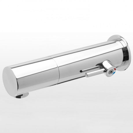 Inta Tubular Modern Mains Operated Infrared Wall Mounted Mixing Tap 170mm Length  - Chrome - IR273CP