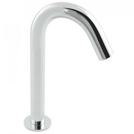 Vado I-Tech Infra-Red chrome deck-mounted spout with mains or AA battery operation