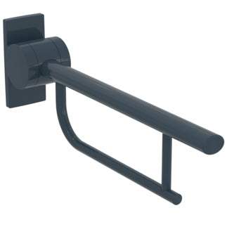 Armitage Shanks 650mm Contour 21 Charcoal Hinged Arm Wall Support Grab