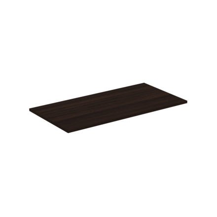 Ideal Standard I.life B Worktop For Vessel Installation 100cm - Coffee Oak - T5283NW - TAP 'N' SHOWER