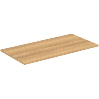Ideal Standard I.life B Worktop For Vessel Installation 100cm - Natural Oak - T5283NX - TAP 'N' SHOWER