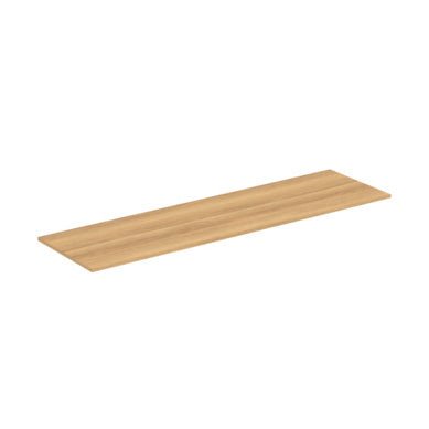 Ideal Standard I.life B Worktop For Vessel Installation 180cm - Natural Oak - T5286NX - TAP 'N' SHOWER