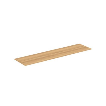 Ideal Standard I.life B Worktop For Vessel Installation 200cm - Natural Oak - T5287NX - TAP 'N' SHOWER