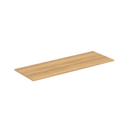 Ideal Standard I.life B Worktop For Vessel Installation 140cm - Natural Oak - T5321NX - TAP 'N' SHOWER