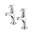 Armitage Shanks Sandringham 21 High Neck Sink Pillar Taps - Chrome - B9879AA - TAP 'N' SHOWER