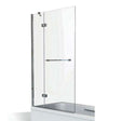 KUDOS Inspire 8mm Two Panel Out-Swing Bathscreen (Left Hand) - 4BASC2PO8NHL