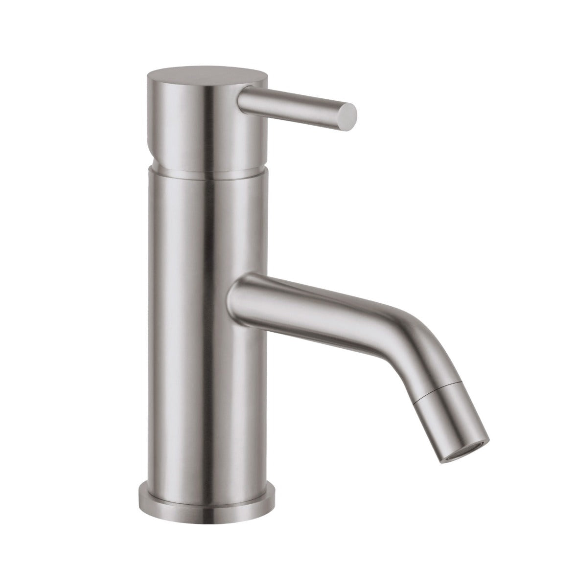 JTP Inox Single Lever Basin Mixer - Stainless Steel - IX001