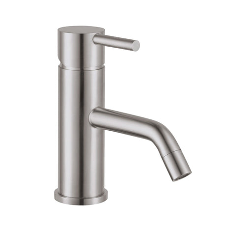 JTP Inox Single Lever Basin Mixer - Stainless Steel - IX001