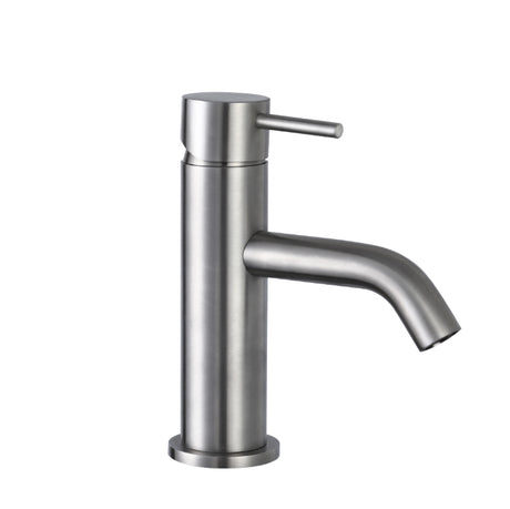 JTP Inox Single Lever Basin Mixer - Stainless Steel - IX008A