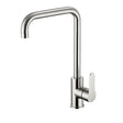 JTP Inox Mono Single Lever Sink Mixer- Stainless Steel - IX183
