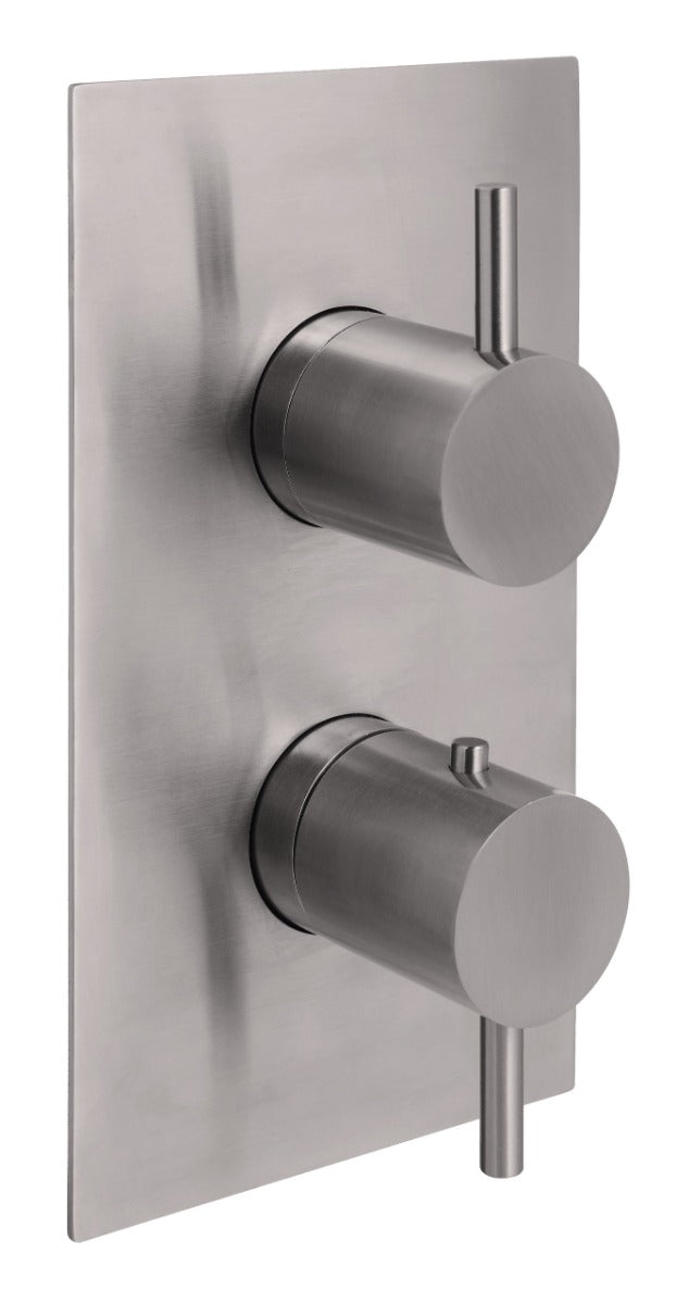 JTP Inox 3 Outlet Thermostat - Stainless Steel - IX681A