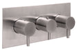JTP Inox Stainless Steel 2 Outlet Thermostat - IX693A