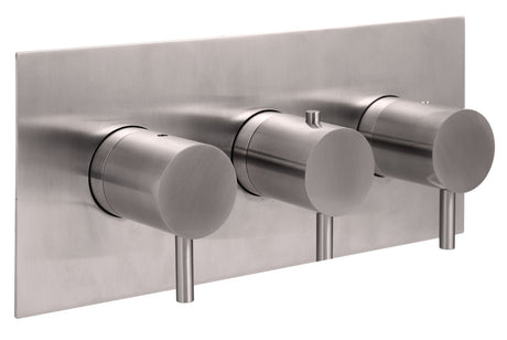 JTP Inox Stainless Steel 2 Outlet Thermostat - IX693A