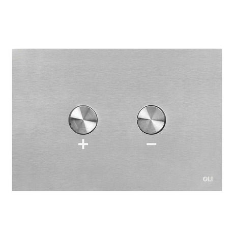 JTP Inox Pneumatic Stainless Steel Flush Plate - FPINOX