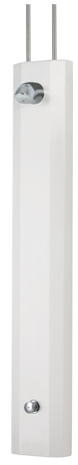 Rada PA - 15TFW White Shower Panel Assembly - 1.1613.045