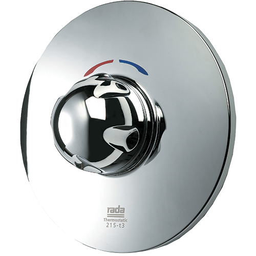 Rada 215-T3 BC Chrome Thermostatic Mixing Valve - 1.1624.001