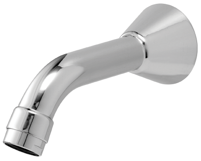 Rada SP T150 Wall Mounted Chrome Bath Spout Short - 1.1503.734