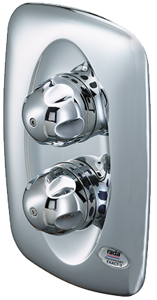 Rada Exact-3B Chrome Thermostatic Shower Control - 1.0.427.02.1
