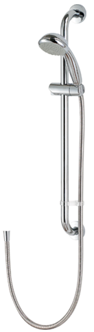 Rada EV Heavy Duty Chrome Shower Rail Kit - 2.1642.002