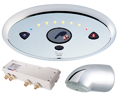 Rada Sense Chrome Digital Mixing Valve Shower Kit T3 - 1.1503.706
