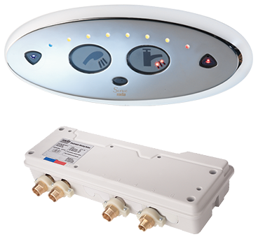 Rada Sense Chrome Bath/Shower Digital Mixing Valve T3 - 1.1503.690