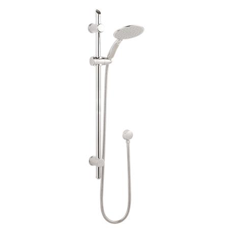 Nuie Modern Slider Rail Handset 820mm High 96mm Wide Shower Kit - Chro