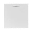 Just Trays Evolved 25mm x 760mm x 760mm Square Shower Tray with Waste - Gloss White - E76100