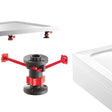 Just Trays Fusion Square/Rectangular Shower Tray Riser Kit 3 - White - FP1290100C