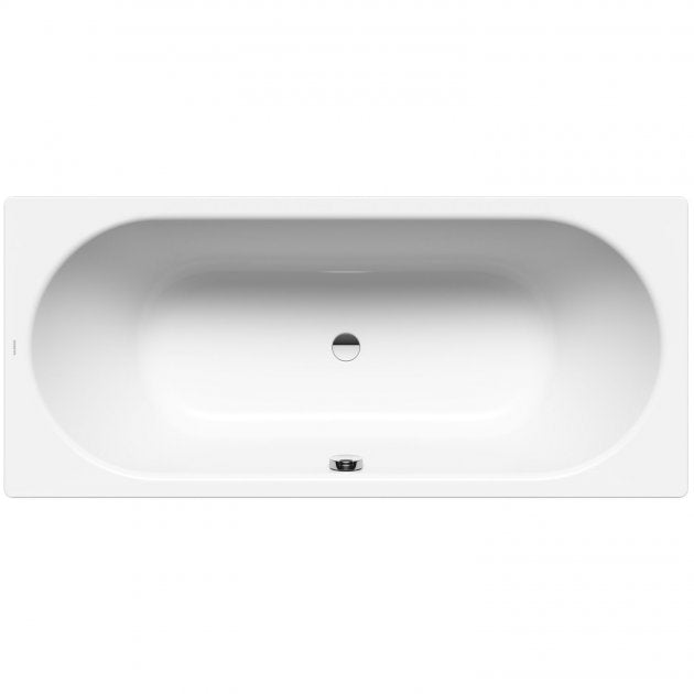 Kaldewei Classic Duo 0 Tap Hole Rectangular Steel Bath 1700mm x 700mm - White - 290500010001