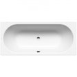 Kaldewei Classic Duo 0 Tap Hole Rectangular Steel Bath 1700mm x 750mm - White -  290700010001