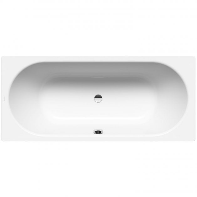 Kaldewei Classic Duo 0 Tap Hole Rectangular Steel Bath 1700mm x 750mm - White -  290700010001