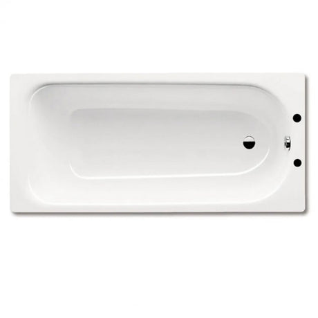 Kaldewei Eurowa 2 Tap Hole Rectangular Steel Bath 1600mm x 700mm - White - 119720000001