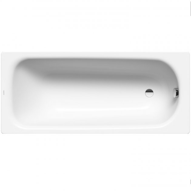 Kaldewei Saniform Plus 0 Tap Hole Rectangular Steel Bath 1800mm x 800mm - White - 112800010001