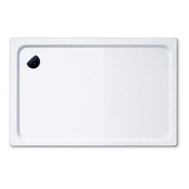 Kaldewei Superplan Rectangular Steel Shower Tray 1000mm x 750mm - White - 430200010001