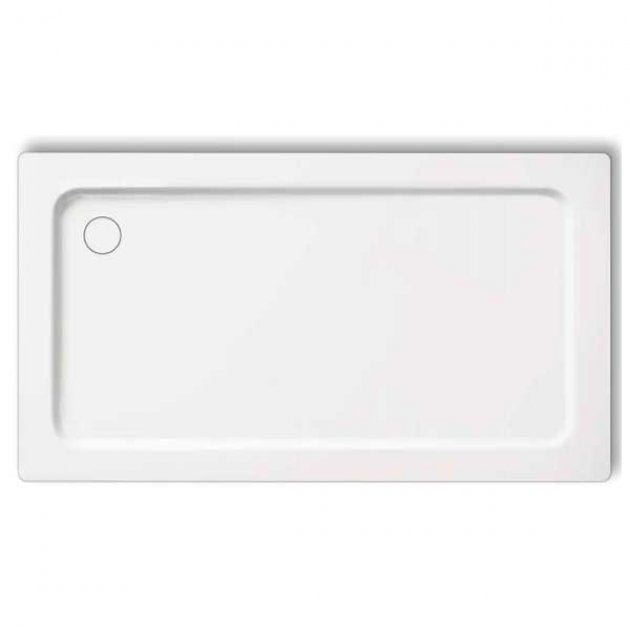 Kaldewei Superplan XXL Rectangular Steel Shower Tray 1700mm x 900mm - White - 433000010001