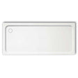 Kaldewei Superplan XXL Rectangular Steel Shower Tray 1400mm x 750mm - White - 431000010001